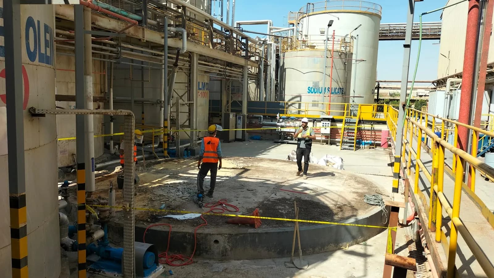 Tank Foundation Strengthening — Unilever
